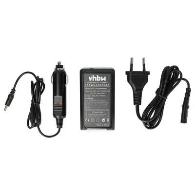 Produktbild von vhbw Ladegerät kompatibel mit Canon ES-8100H18, ES-8000V, ES-8100V, ES-8200V, ES-8400V, ES-8200V Hi8 Kamera - Ladeschale, Kfz-Adapter Ladeanzeige