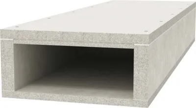 Produktbild von OBO BSK 091026 Brandschutzkanal I90/E30 105x260 grau 7215166