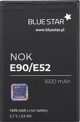 Produktbild von Bluestar Akku Ersatz kompatibel mit Nokia E90 / N97 1600 mAh Austausch Batterie PREMIUM Accu BP-4L