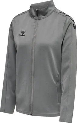Produktbild von HUMMEL hmlCORE XK POLY ZIP SWEAT WOMAN, GREY MELANGE, S