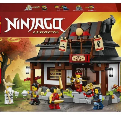 Image de LEGO Ninjago La Boutique des Quatre Armes 15e Anniversaire 71858 Jeu de Construction 1259 Pièces 6 Minifigures