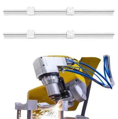 Obrázek produktu pro Sada lineárních kolejnic, vysoká přesnost, odolná konstrukce, 1000 mm