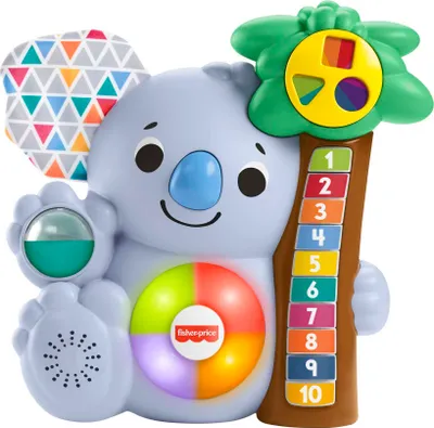 Immagine prodotto di Fisher-Price BlinkiLinkis Koala, giocattolo per bambini con musica, giocattolo educativo