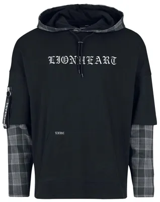 Produktbild von Lionheart Langarmshirt Herren EMP Signature Collection - Oversize schwarz/grau S