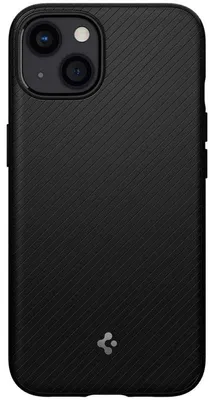 Produktbild von Spigen ACS03546, Cover, Apple, iPhone 13, 15,5 cm (6.1"), Schwarz