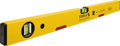 Obrázok produktu pre Stabila 02874, Tesárska vodováha, 0,6 m, Čierna, Žltá, 0,5 mm/m, Hliník
