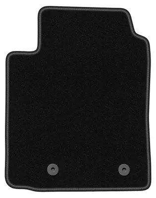 Image de Tapis conducteur en moquette pour Toyota Yaris I 1999-2005 (3 portes) – 1 pièce, noir, sur mesure – Wielganizator BASIC