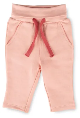 Productafbeelding van Sigikid zweetbroek, roze, met vogels, voor baby meisjes