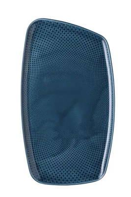 Produktbild von Rosenthal Servierplatte Junto Ocean Blue, Porzellan, Blau, 36 x 21 cm, 10540-405202-12439