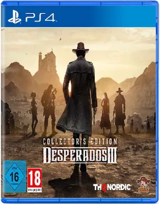 Obrázok produktu pre THQ Nordic Desperados III - Edition Collector, PlayStation 4, M (Mature), Fyzické médiá
