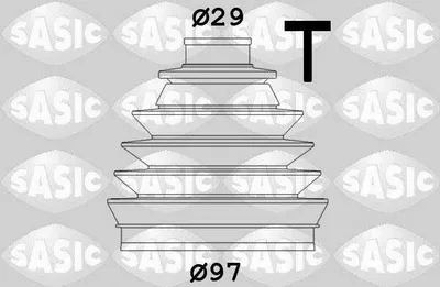 Produktbild von SASIC Faltenbalgsatz Antriebswelle Radseitig passend für PEUGEOT 807 MPV 2933063