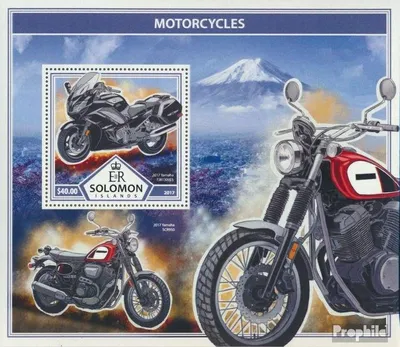 Produktbild von Briefmarken Salomoninseln 2017 Mi Block 660 (kompl. Ausg.) postfrisch Motorräder