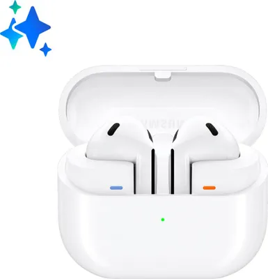Produktbild von Samsung Galaxy Buds3 SM-R530 True Wireless Weiß Wasserdichte Kopfhörer IP57