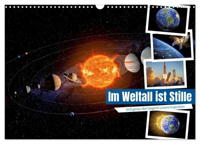 Produktbild von Im Weltall ist Stille (Wandkalender 2027 DIN A3 quer), CALVENDO Monatskalender