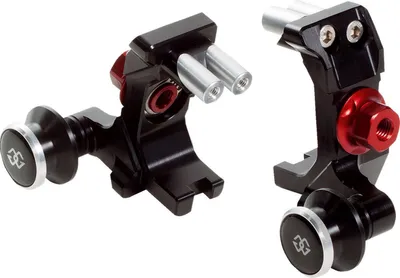 Produktbild von GILLES Achsblock Yamaha MT07 (RM04) schwarz MT07 RM04