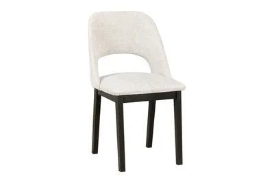 Produktbild von Esszimmerstuhl RAMONA 2 - schwarz / hellbeige