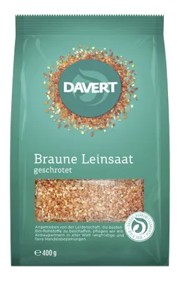 Image de Graines de lin brun concassées 400g