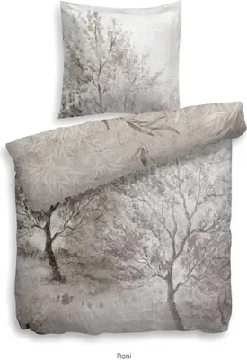Produktbild von Heckett & Lane Renforcé Bettwäsche Roni HnL Wende 100% Baumwolle Reißverschluss Bettbezug Kissenbezug Bettgarnitur Bettwäsche-Set 135x200 cm Multi