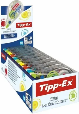Produktbild von BIC Tipp-Ex, Mehrfarbig, 6 m, 5 mm, 10 Stück(e)