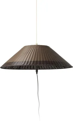 Produktbild von SAIGON Tragbare Lampe und Hängelampe grau/braun W100 71584-08