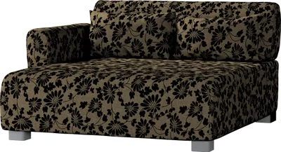Produktbild von Dekoria Bezug für Mysinge Sessel, beige-schwarz, Bezug für Sessel Mysinge