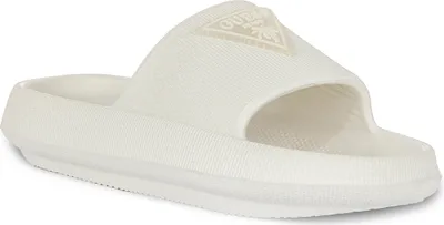 Produktbild von Guess 4G Beach Milk Sliders In White For Women – 3 UK - 36 EU - 5.5 US / White
