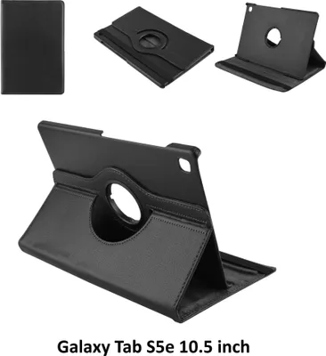 Produktbild von Buchhülle Tablet Samsung Galaxy Tab S5e 10,5 Zoll Drehbar Schwarz für Galaxy Tab S5e 10,5 Zoll 2 Betrachtungspositionen