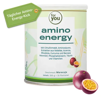 Produktbild von for you amino energy - Maracuja