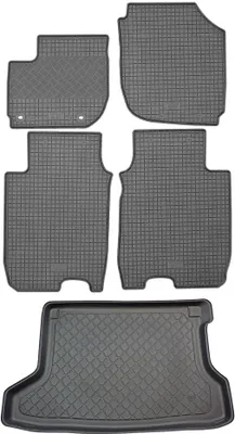 Produktbild von Honda HR-V II SUV (5-Türer) ab 09.2015 SET - Gummifußmatten + Kofferraummatte