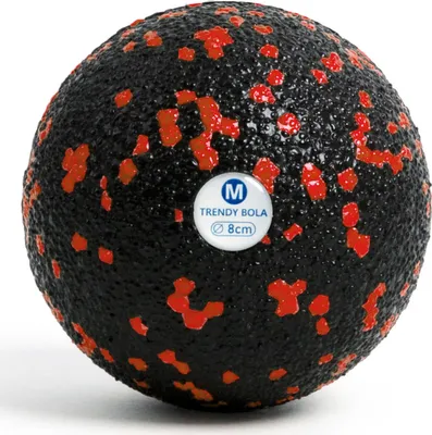 Produktbild von Faszienball Trendy Bola, drei verschiedene Größen, Größe:M, Farbe:Schwarz/Rot