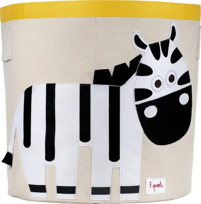 Produktbild von 3Sprouts Aufbewahrungskorb Zebra