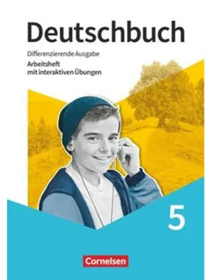 Obrázek produktu pro Deutschbuch 5. Schuljahr - Sprach- und Lesebuch - Differenzierende Ausgabe 2020 - Arbeitsheft mit interaktiven Übungen