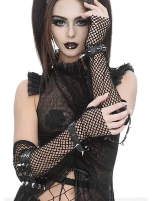 Zdjęcie produktu dla Devil Fashion Scaldabraccia - Midnight Mesh, rozmiar XL-XXL