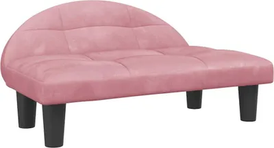 Obrázek produktu pro vidaXL Pelíšek pro psy růžový 70x52x30 cm Velvet