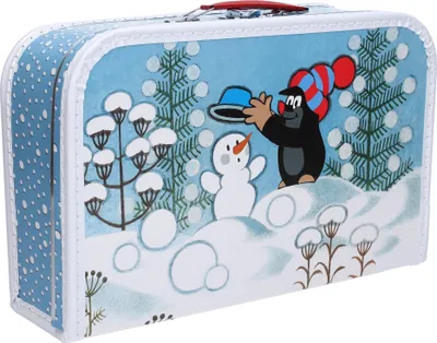 Produktbild von Kinderkoffer Krtek und Schneemann 35 cm