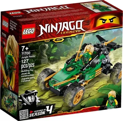 Zdjęcie produktu dla LEGO NINJAGO Legacy Jungle Raider Set, Zestaw do budowania, 7 lat(a), Plastik, 127 szt., 280 g