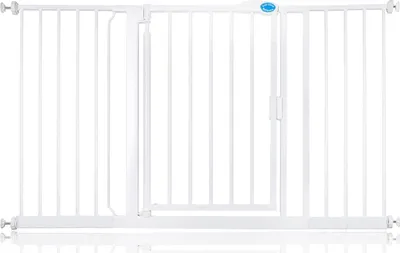 Produktbild von Bettacare Auto Close Haustiergitter, 139.8cm - 146.8cm, Weiß