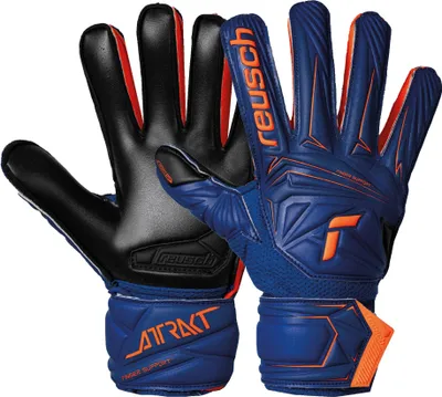 Produktbild von Reusch Torwarthandschuhe Attrakt Infinity Finger Support Junior mit integriertem Fingersupport-System 4127 sharp blu/orng/blck 7