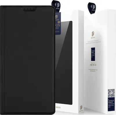 Image de Dux Ducis Skin Pro Case pour Oneplus 12 avec rabat et fente pour cartes - Noir