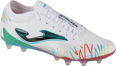 Image de Joma Striker 2502 FG STRIKS2502FG, Chaussures de football, Hommes, Blanc, Taille : 41