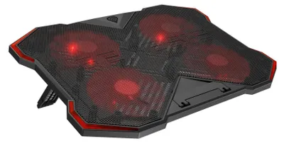 Obrázok produktu pre Genesis GENESIS Oxid 260 chladiaca podloka pod notebook 43,9 cm (17,3") 1010 ot/min ierna, erven