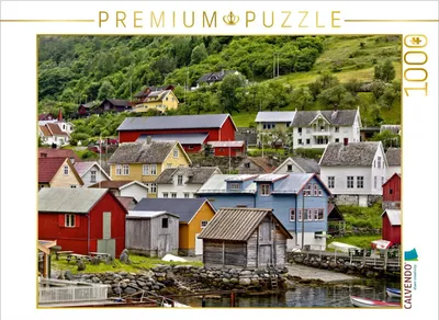 Produktbild von Calvendo Undredal 1000 Teile Puzzle quer 640x480mm, Wittich Reinhold; 7458959