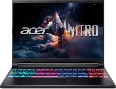 Produktbild von Acer Nitro ANV16S-41-R2K2, AMD Ryzen AI 7, 3,8 GHz, 40,6 cm (16"), 2560 x 1600 Pixel, 16 GB, 1 TB