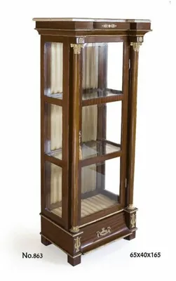 Immagine prodotto di Vetrina barocca Casa Padrino 64 x 40 x h. 165 cm - Vetrina - Mobile soggiorno