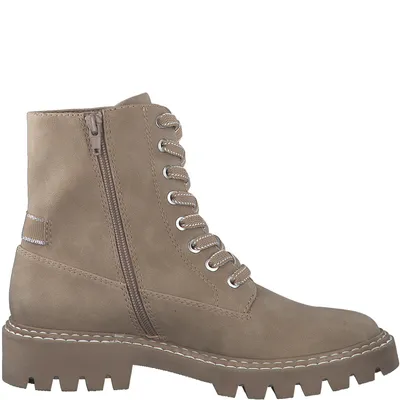 Produktbild von s.Oliver Damen Combat Boot Schnürung Stiefelette 5-25265-29, Größe:37 EU, Farbe:Braun