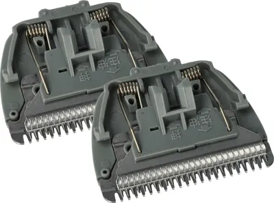Produktbild von vhbw 2x Scherkopf Ersatz für Panasonic WER9602Y, WER9602 für Rasierer Grau