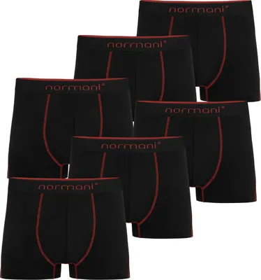 Produktbild von normani 6 Herren Baumwoll-Boxershorts