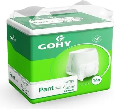 Produktbild von GOHY Inkontinenzunterwäsche, Super Größe - 1 Packung mit 14 Stück