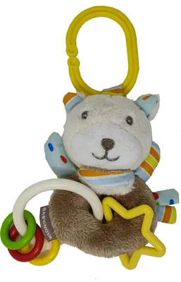 Produktbild von Baby Nova Wagenanhänger Rassel Sonnenschein