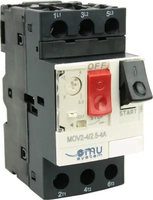 Produktbild von Motorschutzschalter Motorschutz MOV 2.5-4A MS-Schalter MOV2-4 XBS